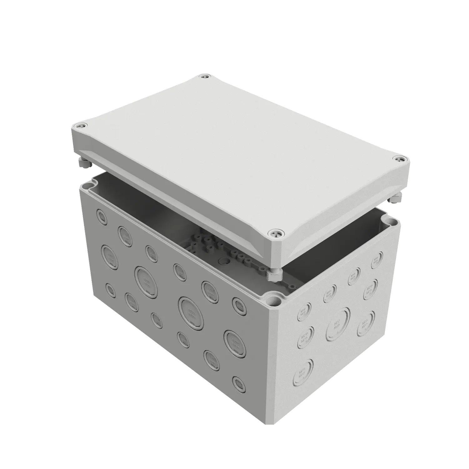 MULTI-BOX MBI-L-PC 302019 M 聚碳酸酯工业外壳 300×200×185mm IP66