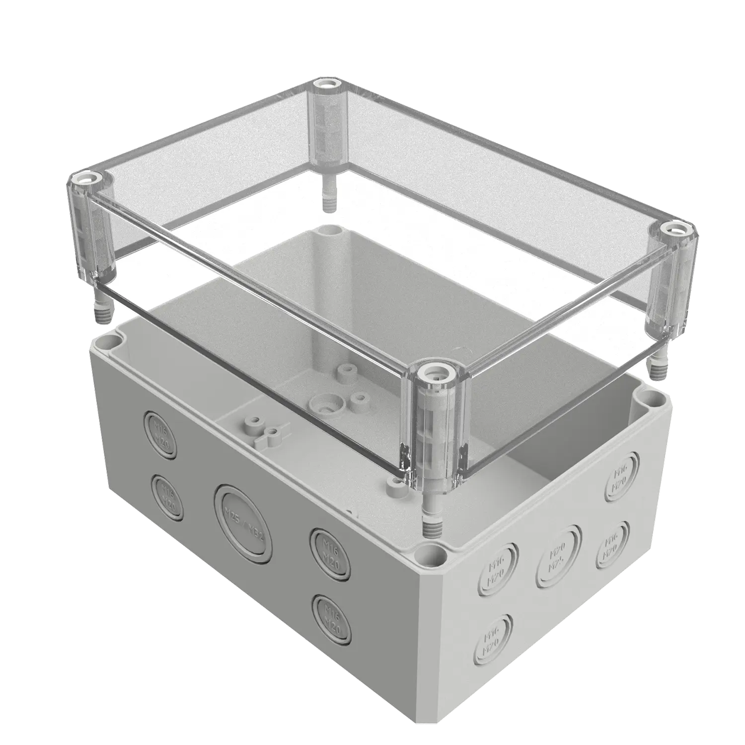MULTI-BOX MBI-PC 181311 MK 聚碳酸酯外壳（透明盖）