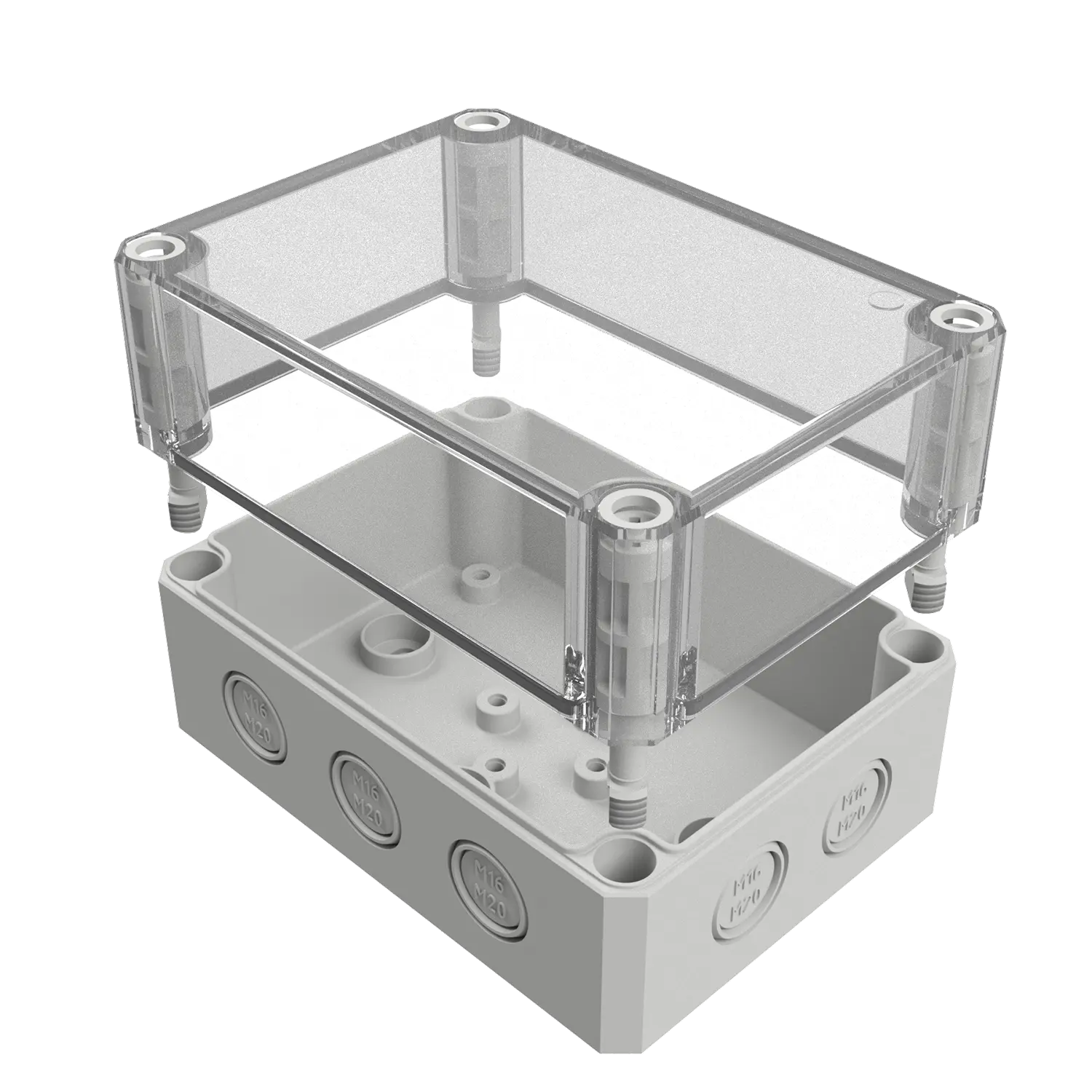 MULTI-BOX MBI-PC 130908 MK 聚碳酸酯工业外壳（透明盖）