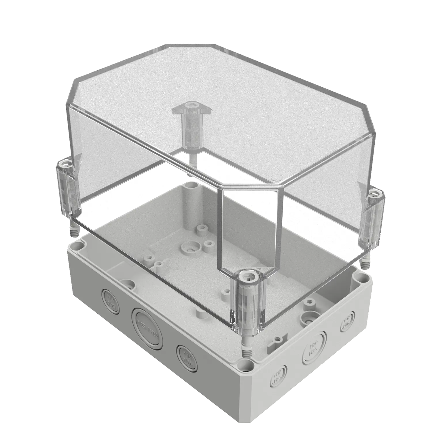 MULTI-BOX MBI-PC 181314 MK 聚碳酸酯工业外壳（透明盖）