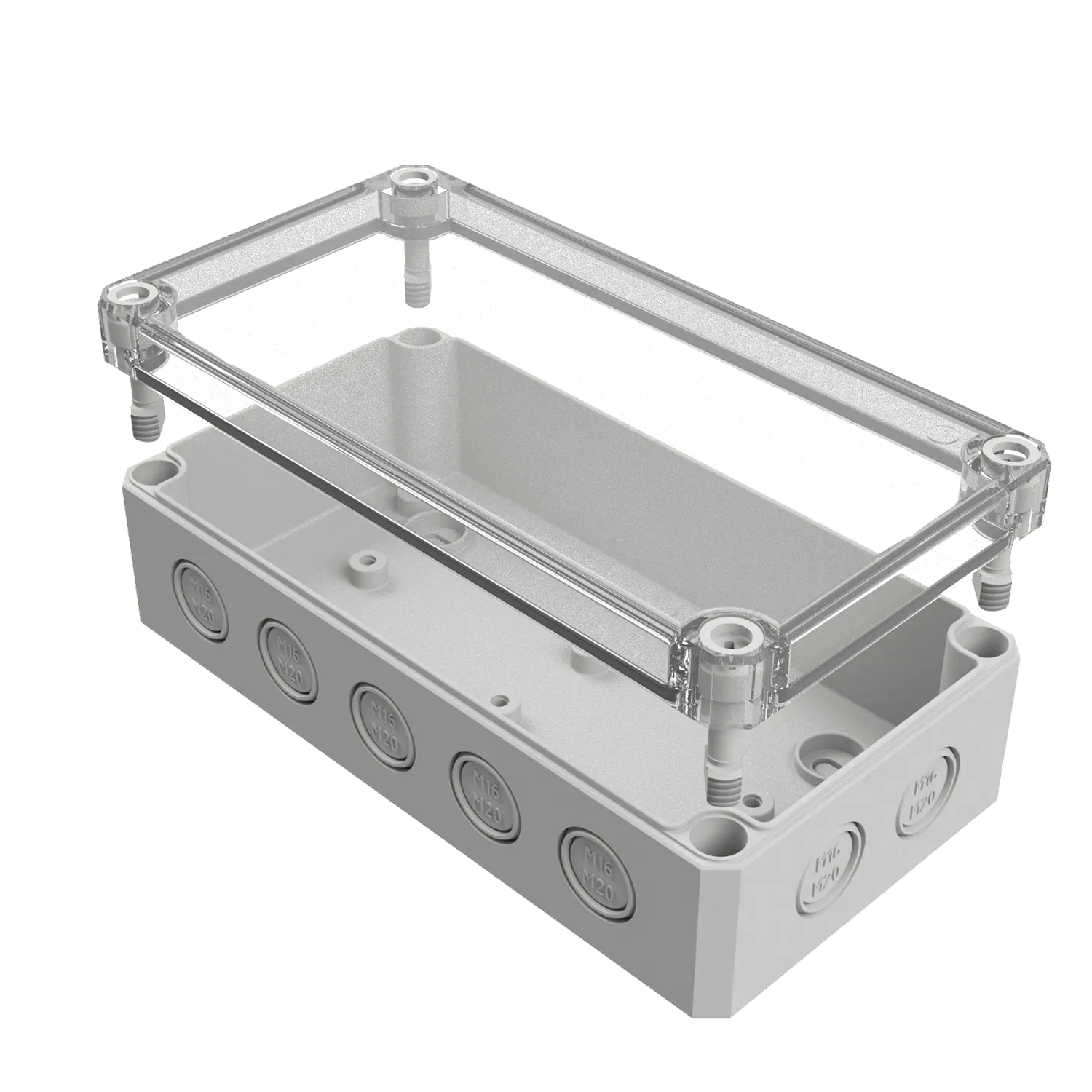 MULTI-BOX MBI-PC 180906 MK 聚碳酸酯外壳(透明盖)