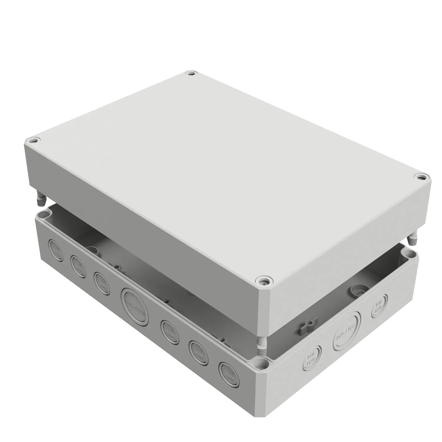 MULTI-BOX MBI-PC 251808 M 聚碳酸酯工业外壳 254×180×84mm IP66 恒湖电气授权销售
