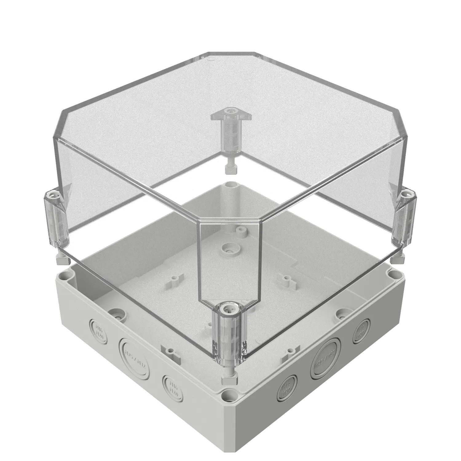 MULTI-BOX MBI-PC 181814 MK 聚碳酸酯工业外壳（透明盖）