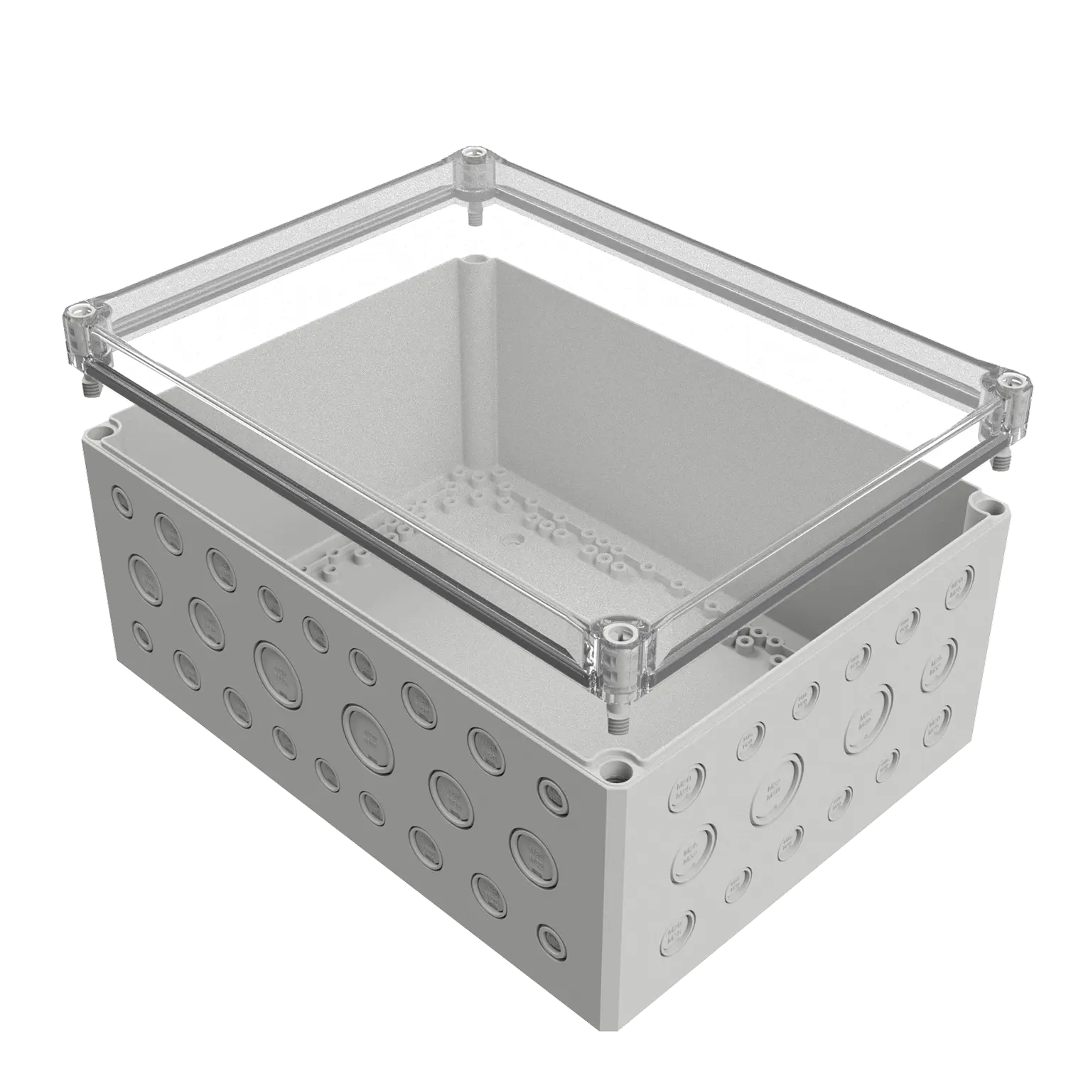 MULTI-BOX MBI-L-PC 403019 MK 聚碳酸酯工业外壳（透明盖）