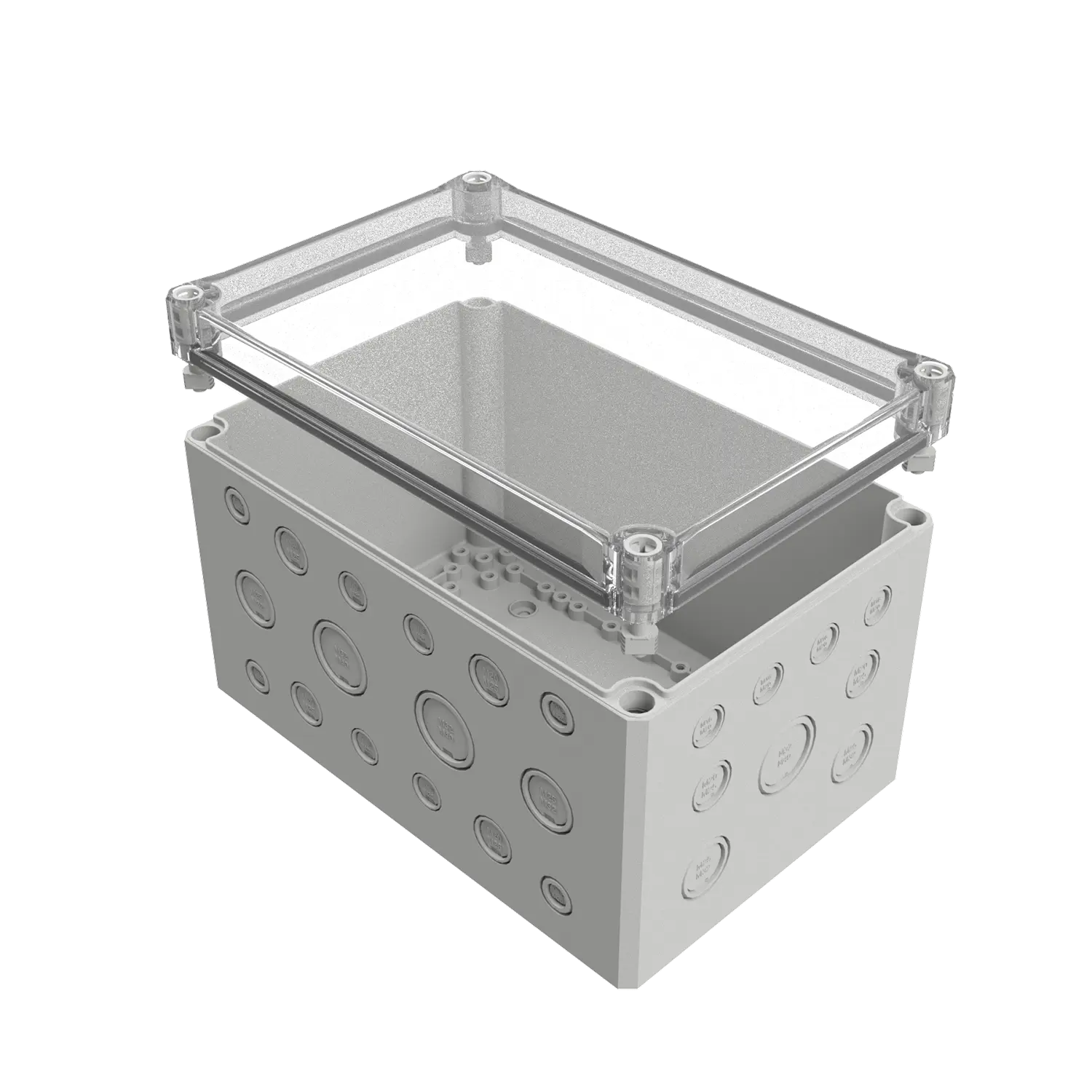 MULTI-BOX MBI-L-PC 302019 MK 聚碳酸酯工业外壳（透明盖）