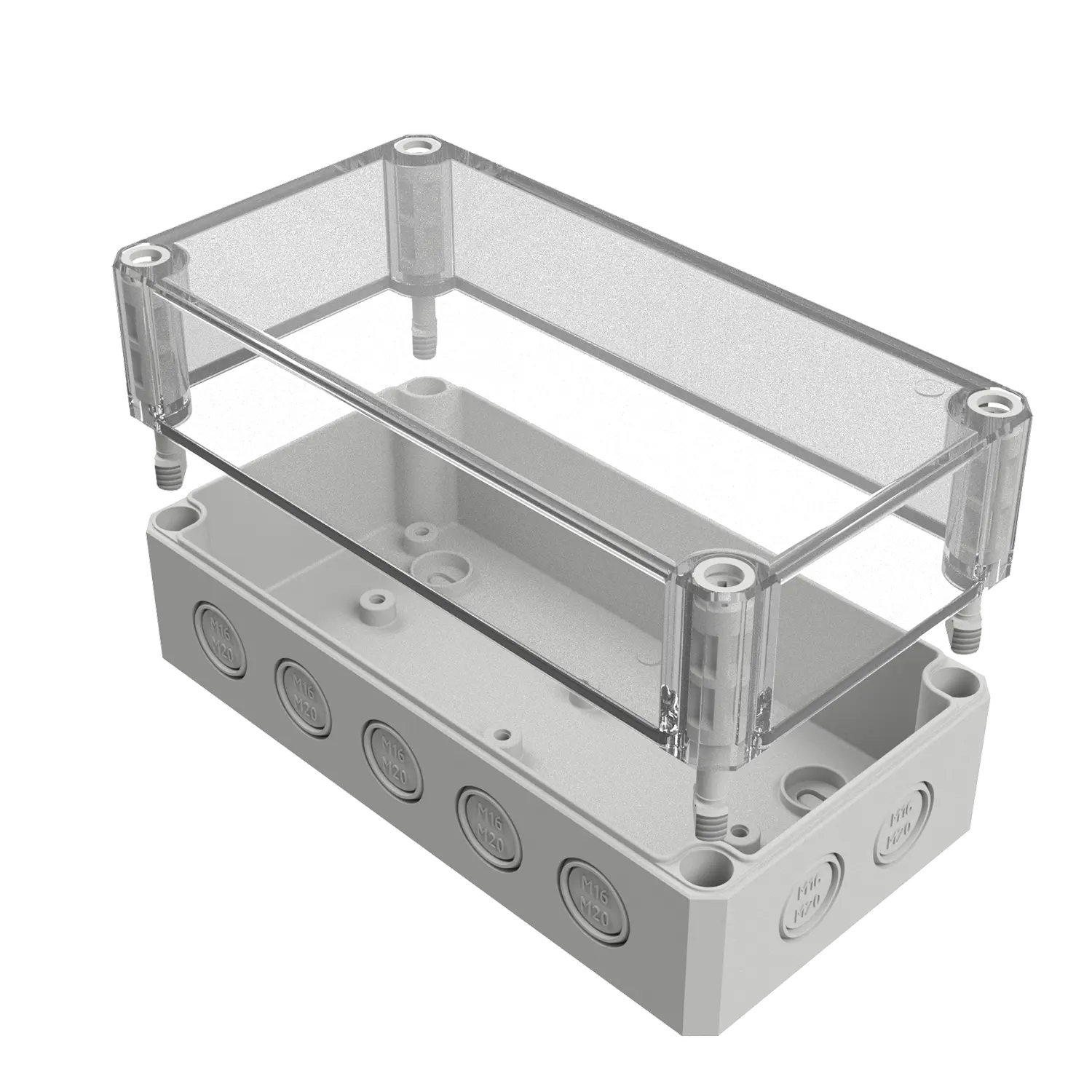 MULTI-BOX MBI-PC 180908 MK 聚碳酸酯外壳(透明盖)