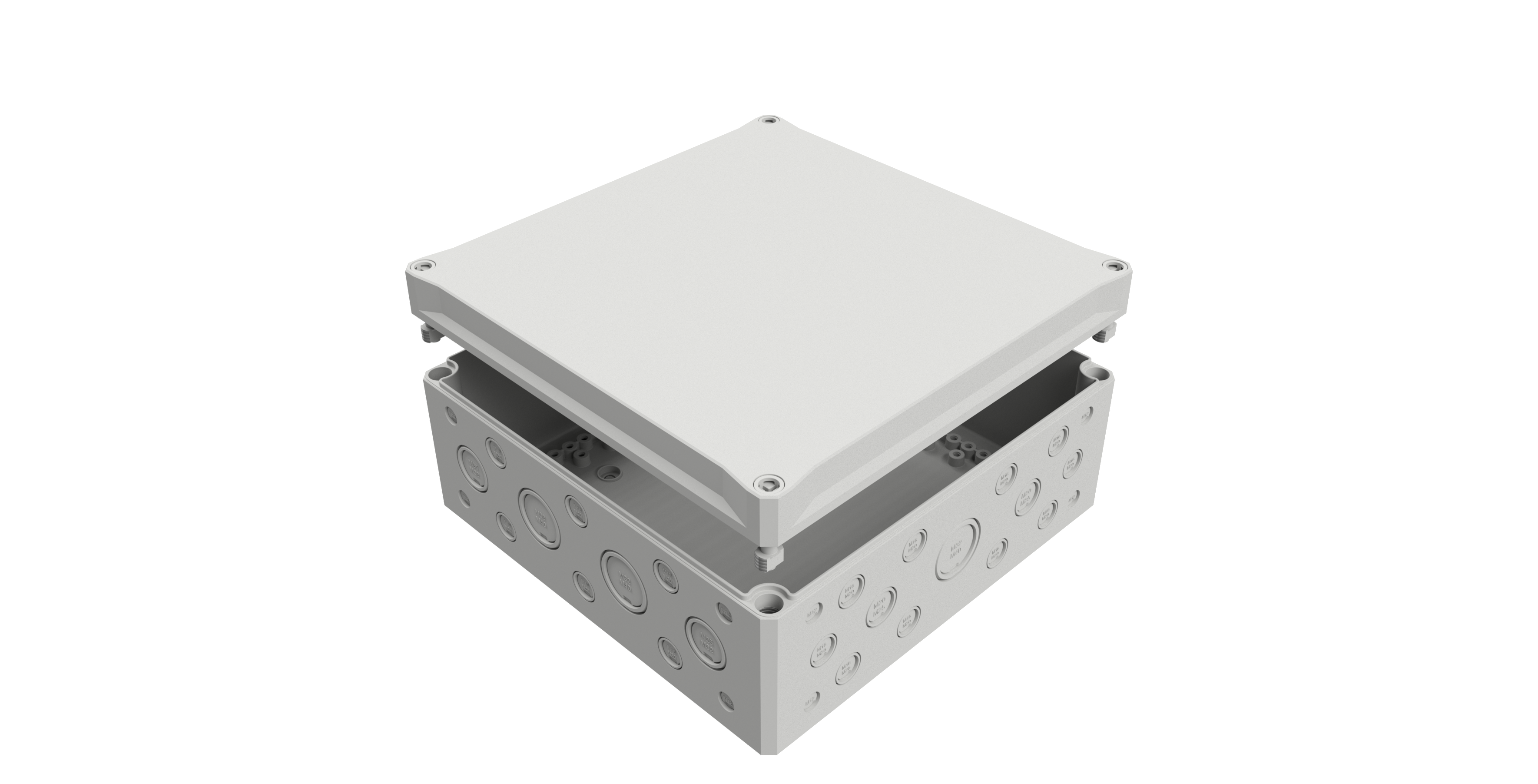 MULTI-BOX MBI-L-PC 303013 M 聚碳酸酯工业外壳 300×300×130mm 恒湖电气授权销售