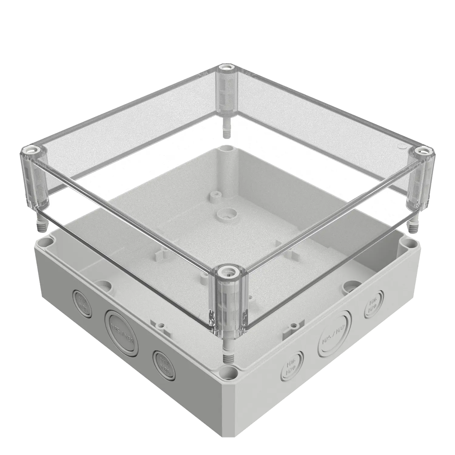 MULTI-BOX MBI-PC 181808 MK 聚碳酸酯工业外壳（透明盖）恒湖电气授权销售