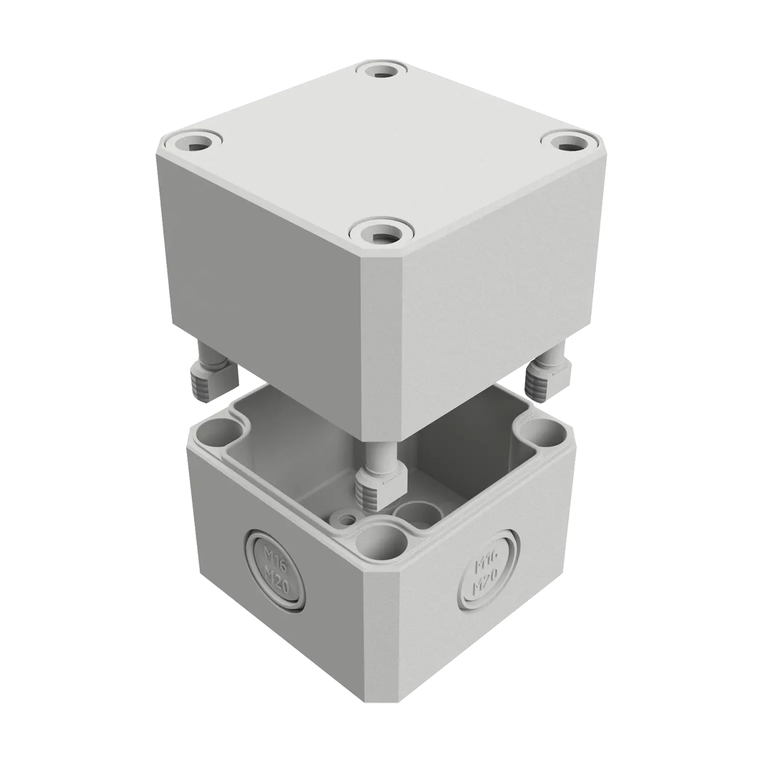 MULTI-BOX MBI-PC 070708 M 聚碳酸酯工业外壳 65×65×81mm IP66 恒湖电气授权销售