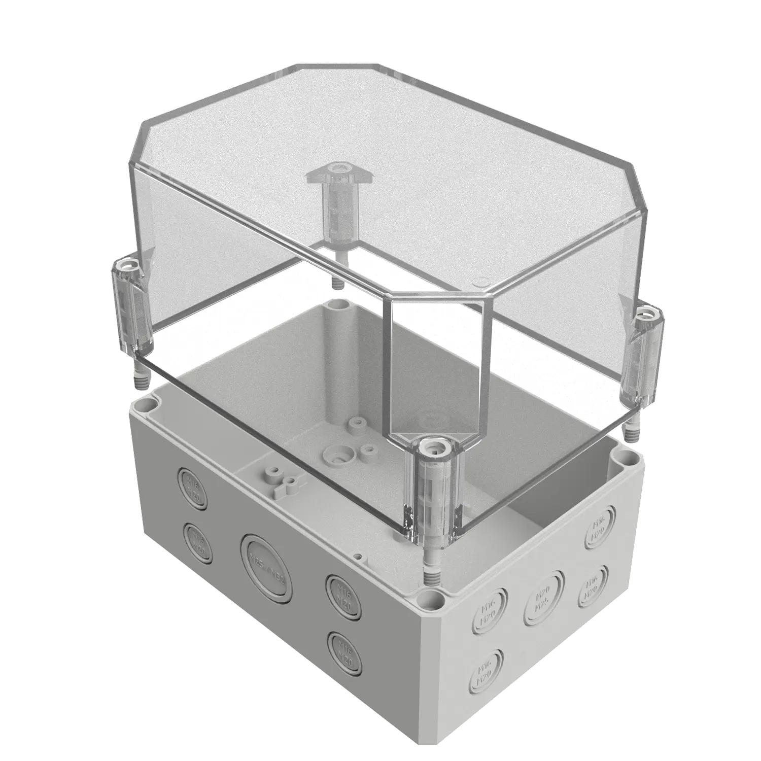 MULTI-BOX MBI-PC 181317 MK 聚碳酸酯外壳(透明盖)
