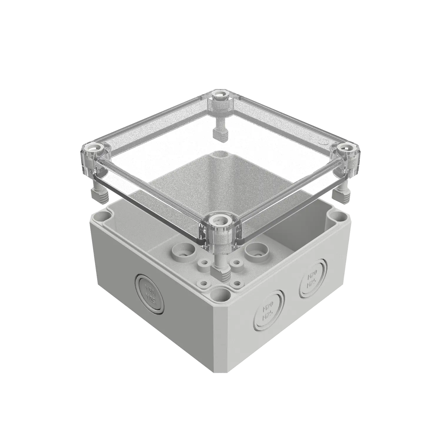 MULTI-BOX MBI-PC 111107 MK 聚碳酸酯工业外壳(透明盖)
